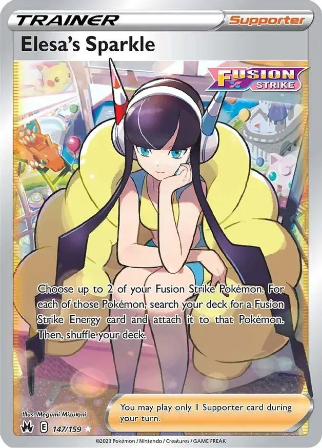 Elesa's Sparkle 147/159 - Crown Zenith
