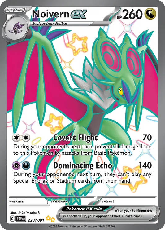 Noivern Full Art Shiny 220/091 - Paldean Fates
